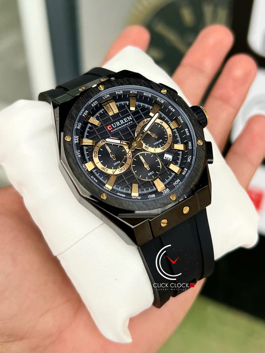 Curren M8464 | Golden Eclipse